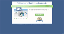 Desktop Screenshot of hotel-treuenbrietzen.de